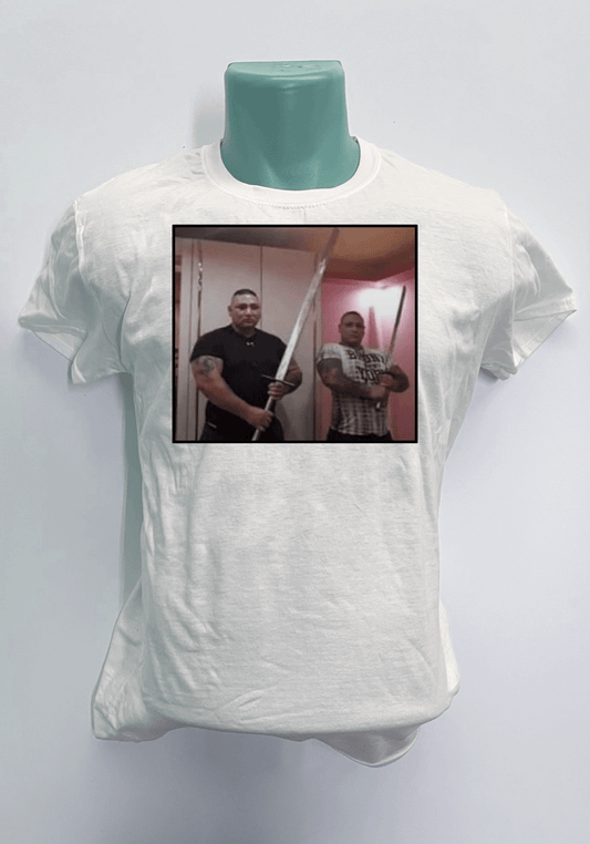 Цигани С Мечове Тениска